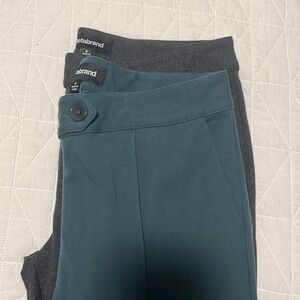 Betabrand size 6 Audrey Ankle Ponte Knit Yoga Dress Pant bundle - two pair